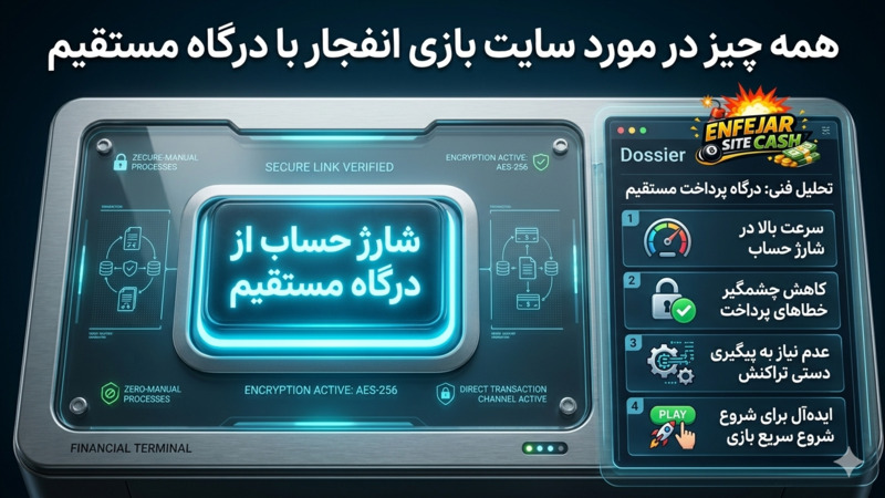 همه چیز در مورد سایت بازی انفجار با درگاه مستقیم